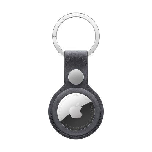 Apple for AirTag, BlackFineWoven Key Ring